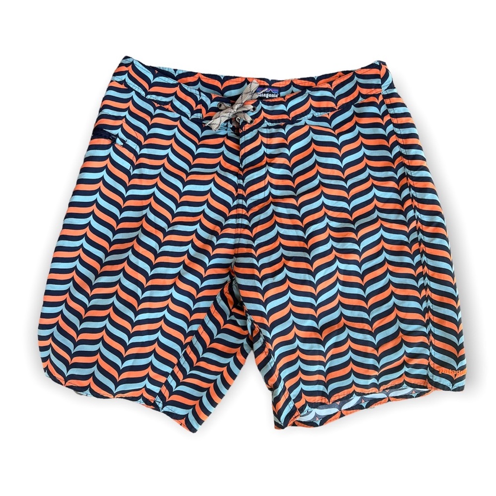 Patagonia Print Men’s Swim Trunks Size 36